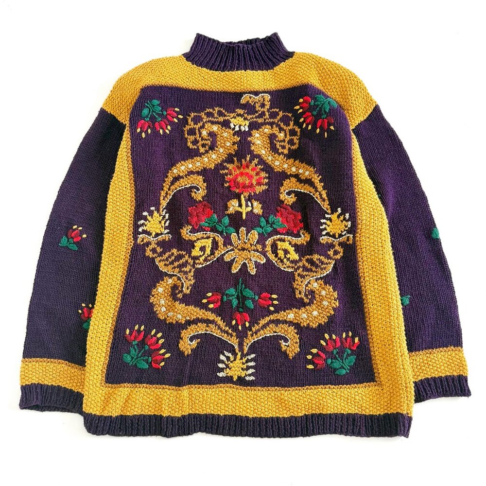 Vintage Bronte, Knitted by Hand Sweater